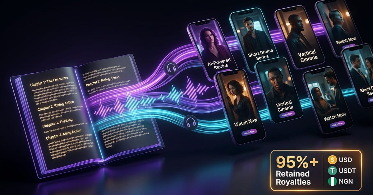 The Multi-Modal Storytelling Franchise: Text to Bazey AI Audio and SBits Short Dramas